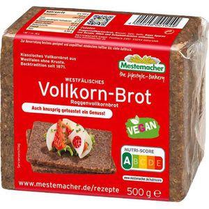 Mestemacher Brot Westfälisches Vollkorn-Brot, laktosefrei, 500g