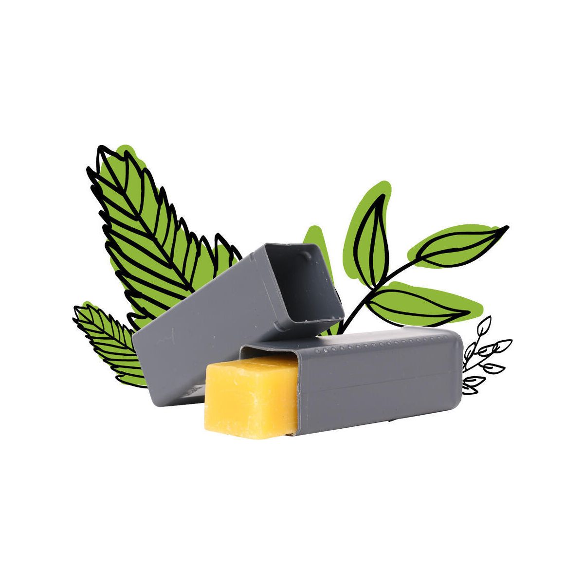 Kohla Green Line Skin Wax "to Go" 35g Block 35g 1659V