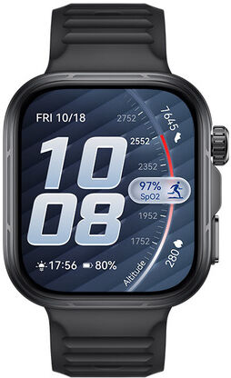 Huawei WATCH FIT 5 Pro Nero, Autonomia fino a 10 giorni, Cassa in titanio, vetro zaffiro e ECG, Compatibile con iOS e Android