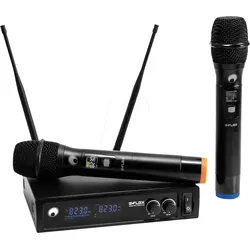 OMNI 13063370 - OMNITRONIC UHF E-FLEX 2, Funkmikrofon-System