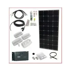 Dietz P120W_ST1 Solaranlage Sunpower 120W - Steca Regler 1515