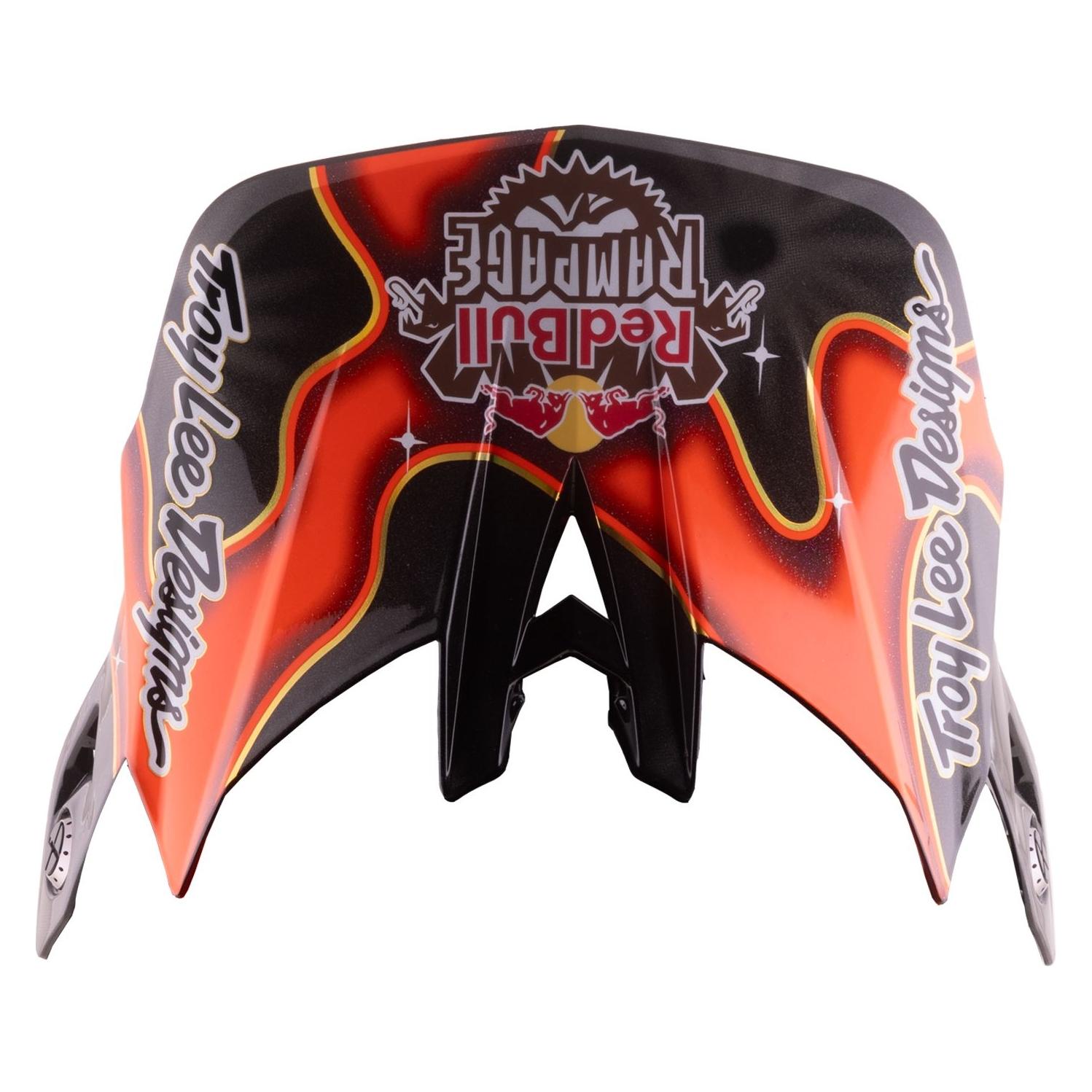 Troy Lee Designs TLD x Red Bull Rampage D4 Carbon Helmvisier, Stealth, black (77976499)