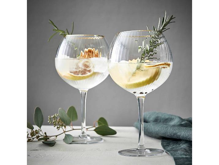 Verre à gin Ø 10cm Transparent/Transparent