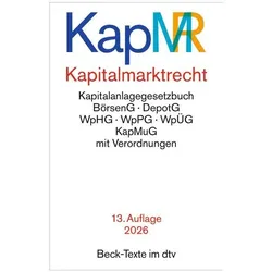 Kapitalmarktrecht, Fachbücher von Lars Klöhn