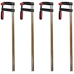 Vago-Tools 4x Profi Schraubzwinge 250x50 Zwinge Temperguß