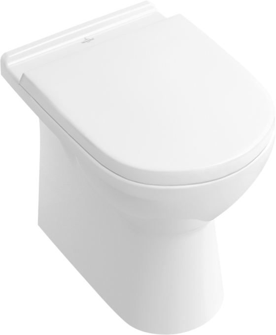 Villeroy und Boch Villeroy & Boch O.Novo Stand Tiefspül WC 56571001 36x56cm, weiss, Abgang waagerecht