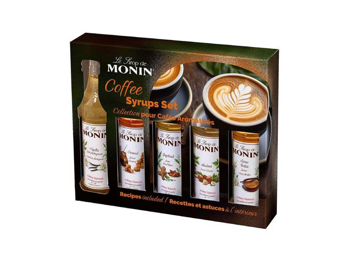 Monin Kaffee Sirup Set 5 x 5cl