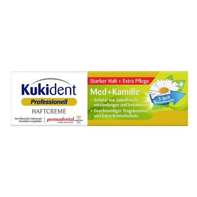 Reckitt Benckiser Deutschland GmbH KUKIDENT Haftcreme Med+Kamille 40 g 10303983
