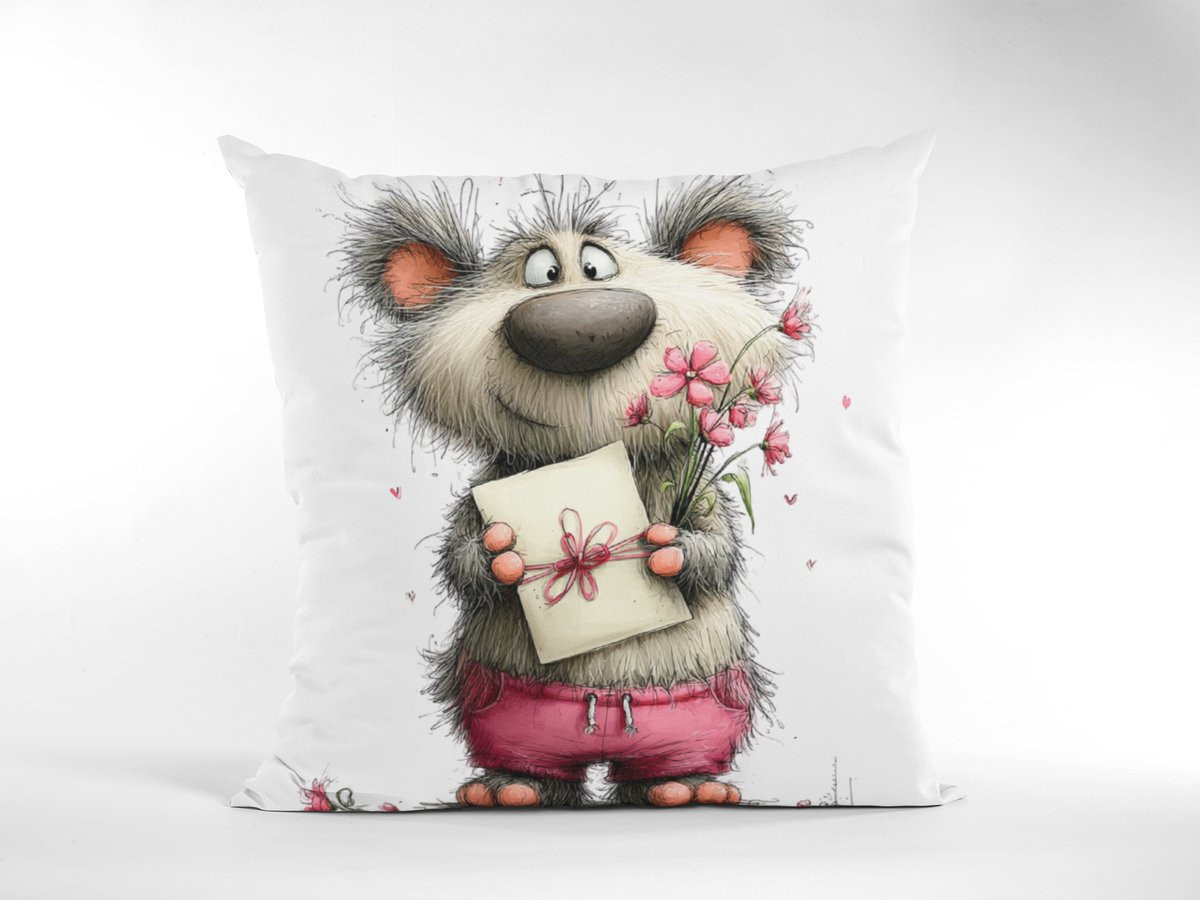 Teddybeer Sierkussen voor Woondecoratie