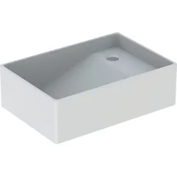 Gipsfangbecken Oberteil „Publica“ 78 × 23,5 × 51,5 cm in weiß alpin