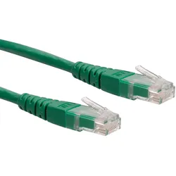 ROLINE Patchkabel Cat.6 (Class E) UTP, grün, 0,5 m