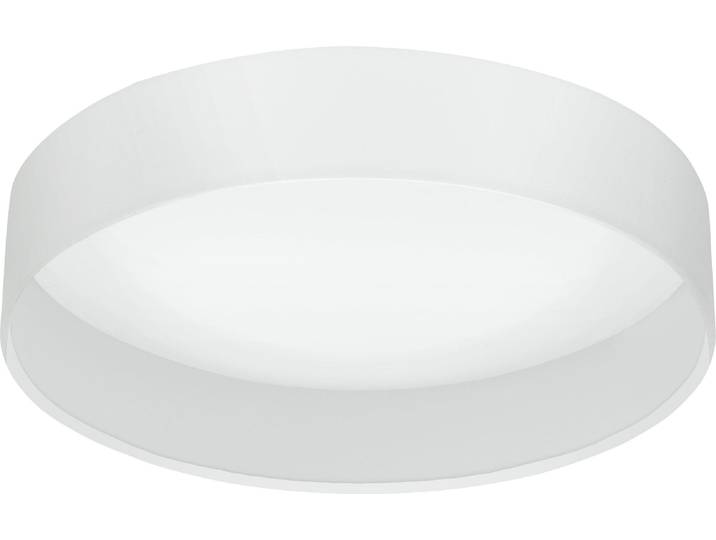 Eglo 31588 Pasteri plafonnier plastique acier blanc textile blanc