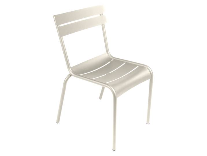 Stuhl, Stahl, Braun & Grau, 88×57×49 cm, Stapelbar, Modern, Fermob
