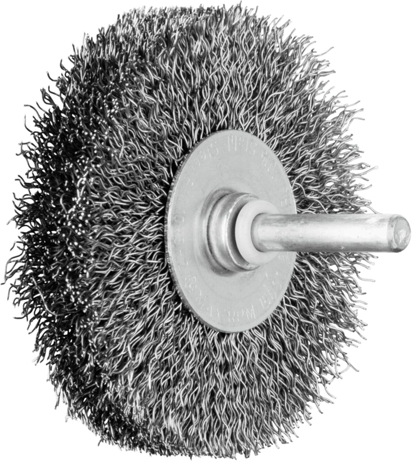 PFERD TOOLS POS Rundbürste ungezopft RBU Ø70x15 mm Schaft-Ø6 mm Stahl-Draht-Ø0,30 (43198004)