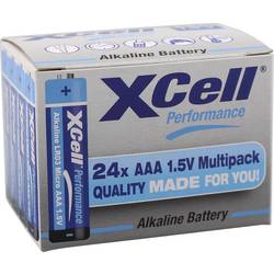 XCell Micro (AAA)-Batterie Alkali-Mangan 1.5 V 24 St. 149975