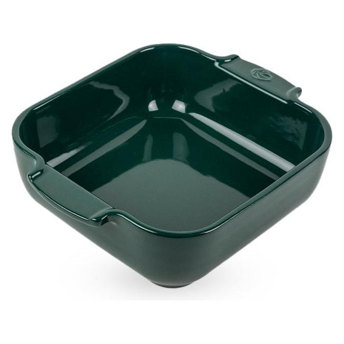 Peugeot Auflaufform quadratisch waldgrün 21 cm (62132)