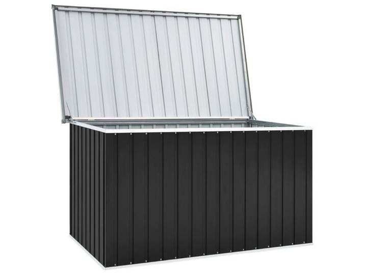 Boîte de rangement de jardin VENTE-FLASH - Coffre d'extérieur Anthracite 171x99x93 cm@1947840@
