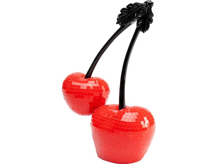 Dekoobjekt KARE DESIGN Cherry , rot, B:16cm H:25cm T:9cm, Polyresin, Dekofiguren, Dekoobjekt, verschiedene Grössen