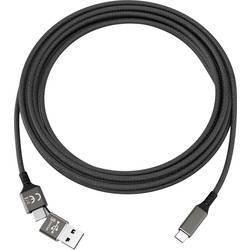 Smrter USB-Kabel USB 2.0 USB-C® Stecker, USB-C® Stecker 1.00 m Mehrfarbig mit USB SMRTER_SPEEDY_C_BK