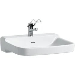 LAUFEN PRO Liberty Waschtisch, barrierefrei, ohne Hahnloch, mit Überlauf, 650x550mm, H8119530001091