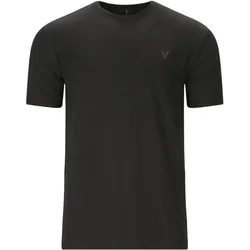 Virtus, Herren, Sportshirt, Jokers V4 Herren Sport T-Shirt mit 4-Wege-Stretch Atmungsaktiv, schnelltrocknend & mit 4-Wege (L), Schwarz, L