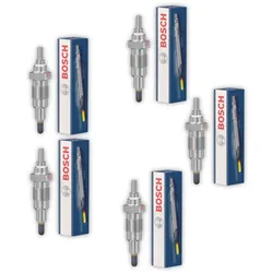 5x Glühkerze BOSCH 0 250 200 021