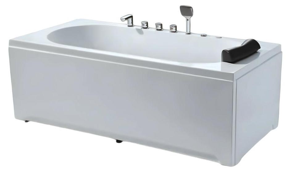 Badewanne Luxuswanne Wellnesswanne Whirlpool Bad Massagebad 180x85 cm