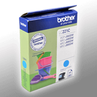 Brother Tinte LC-221C cyan
