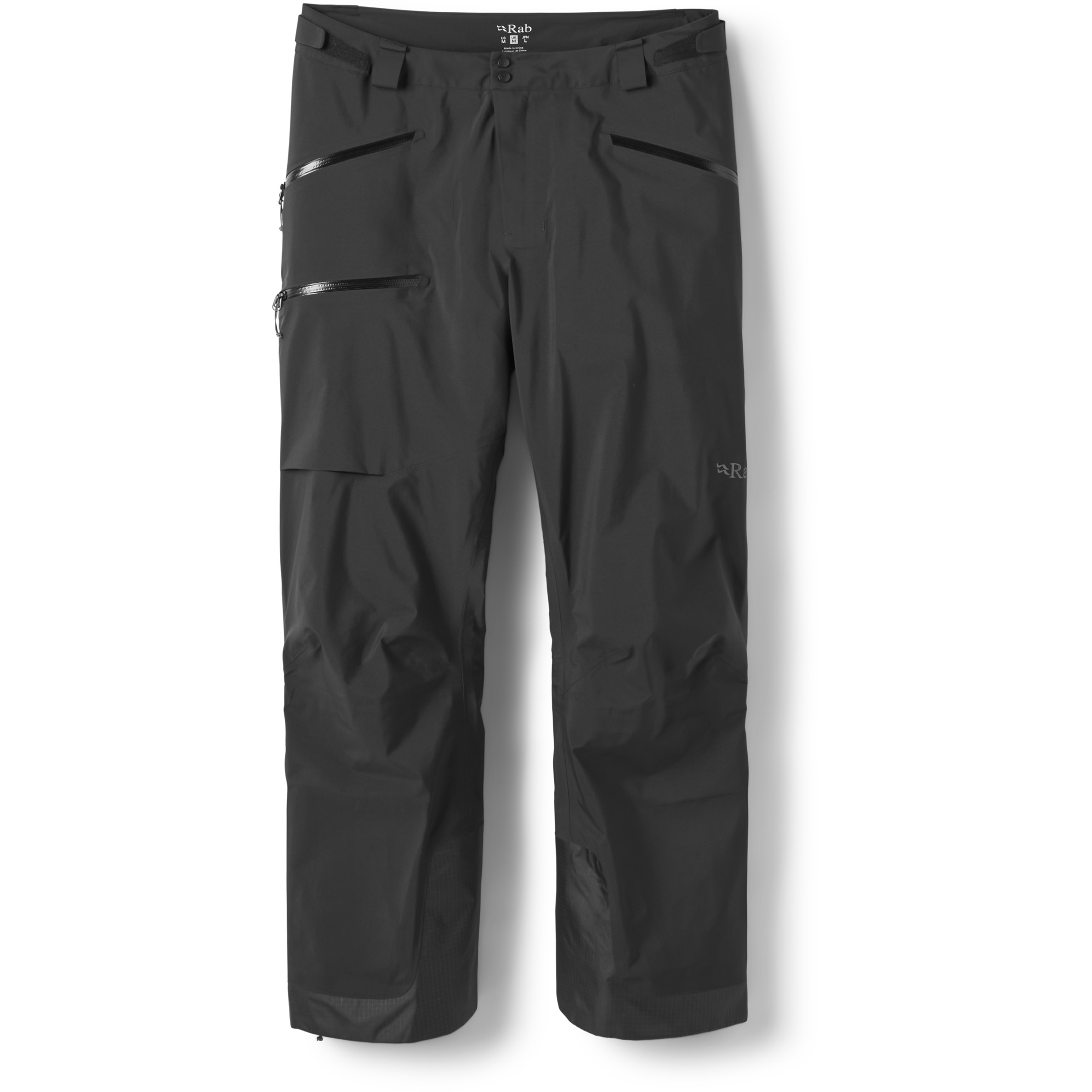 Rab Khroma Diffuse GTX Hose Herren Skihose schwarz Größe L Trekking Winddicht Wasserabweisend