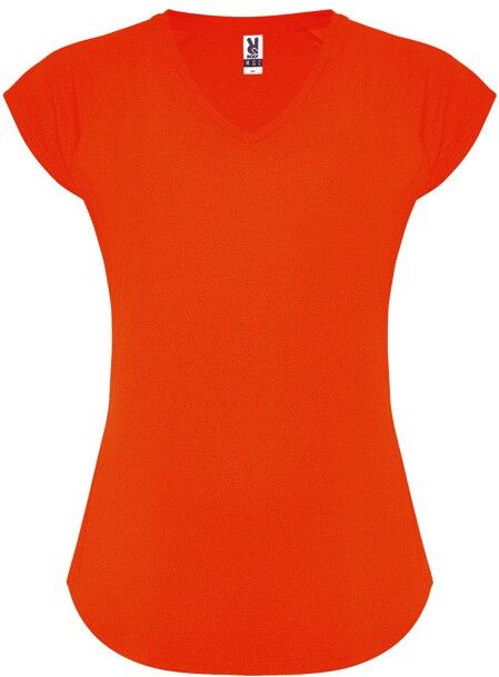 T-shirt technique publicitaire élastique et respirant Avus M NARANJA FUEGO