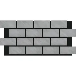 Loada Solar Akustikpaneel Rechteckig Matt-Steingrau, 4 Stk à 1141×525×15 mm/2,40m2 – Marmoroptik