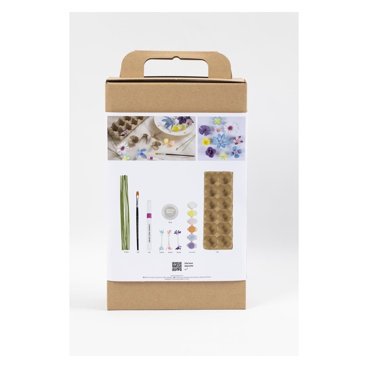 Creativ Company Bastelset Eierkarton Pastellfarben, Altersempfehlung ab (977775)