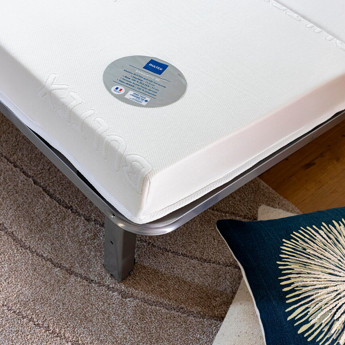 Matelas 100% matière Bultex, spécial banquette BZ