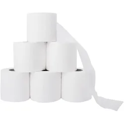 Toilettenpapier 250 Blatt weiß 3-lagig 250 Blatt 6 x 8 = 48Rolle