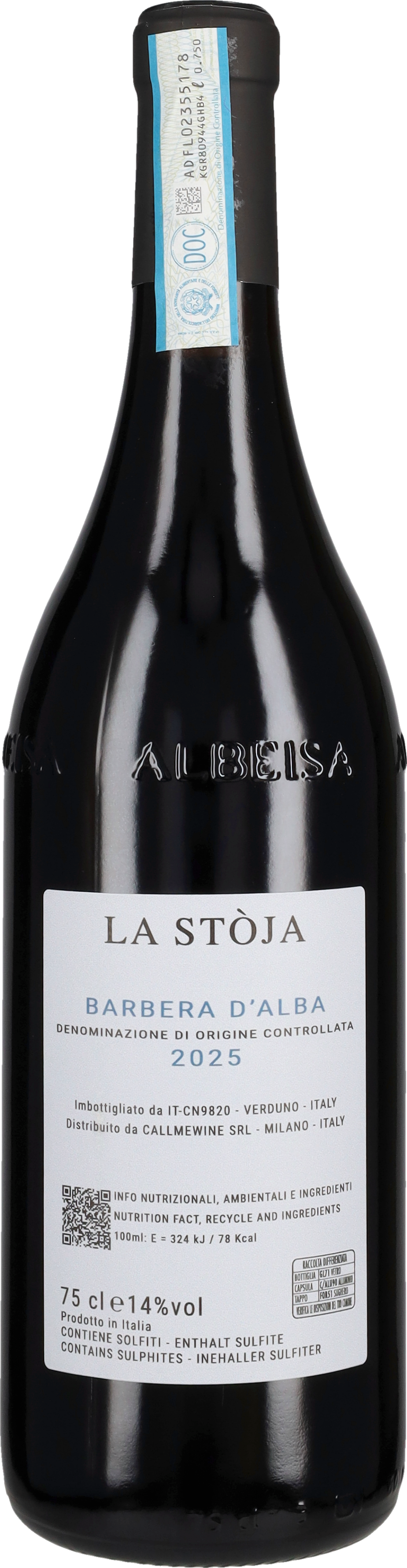 La Stòja Barbera d'Alba La Stoja 2025