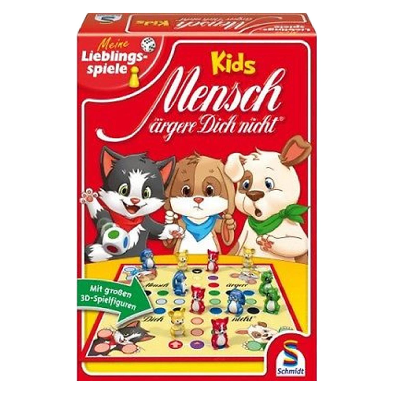 Schmidt Spiele Mensch ärgere Dich nicht Kids (Deutsch, 2 - 4 Spieler) (40534)