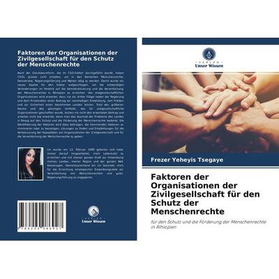Faktoren der Organisationen der Zivilgesellschaft für den Schutz der Menschenrechte, Taschenbuch von Frezer Yeheyis Tsegaye, Verlag Unser Wissen,