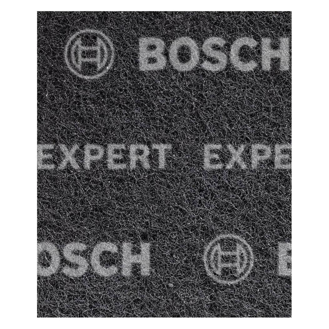 Bosch Professional Zubehör EXPERT N880 Vliespad zum Handschleifen, 115 x 140 mm, Medium S, 2-tlg. (2608901219)