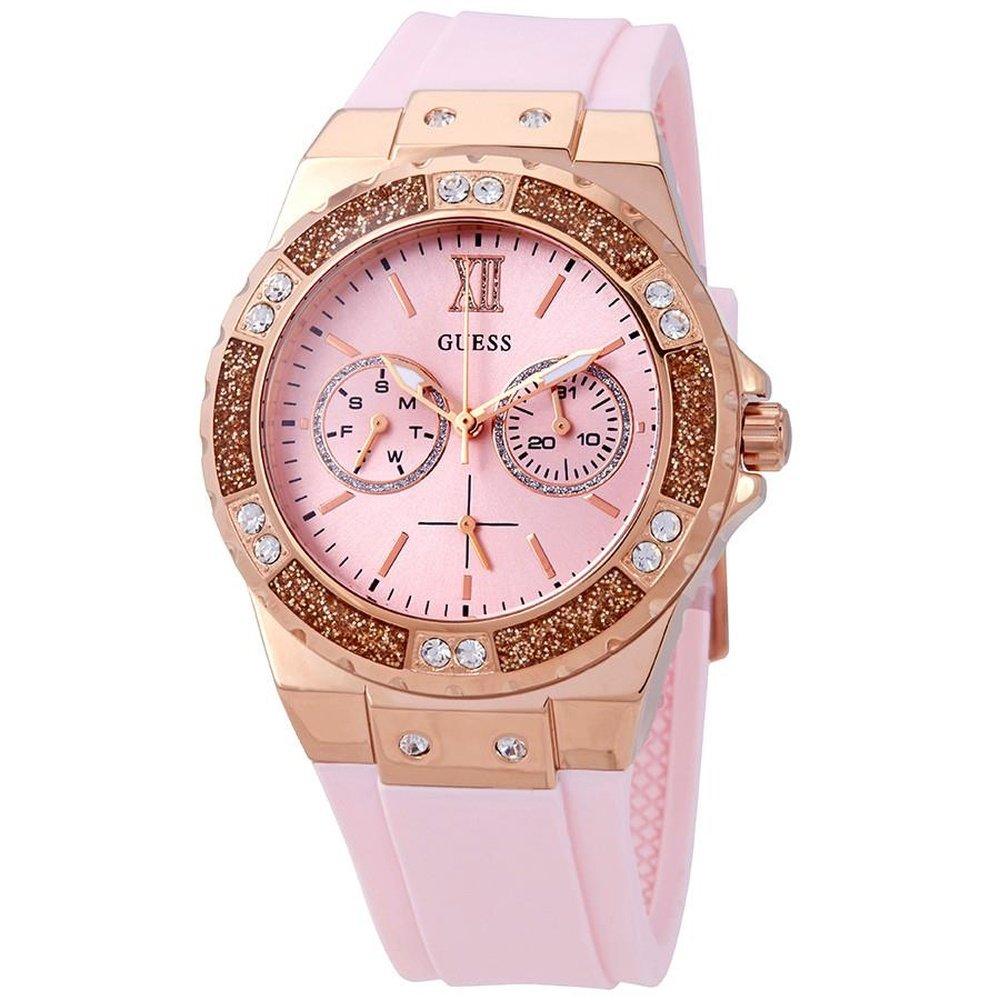Guess W1053L3 Limelight Crystal Pink Dial dameshorloge
