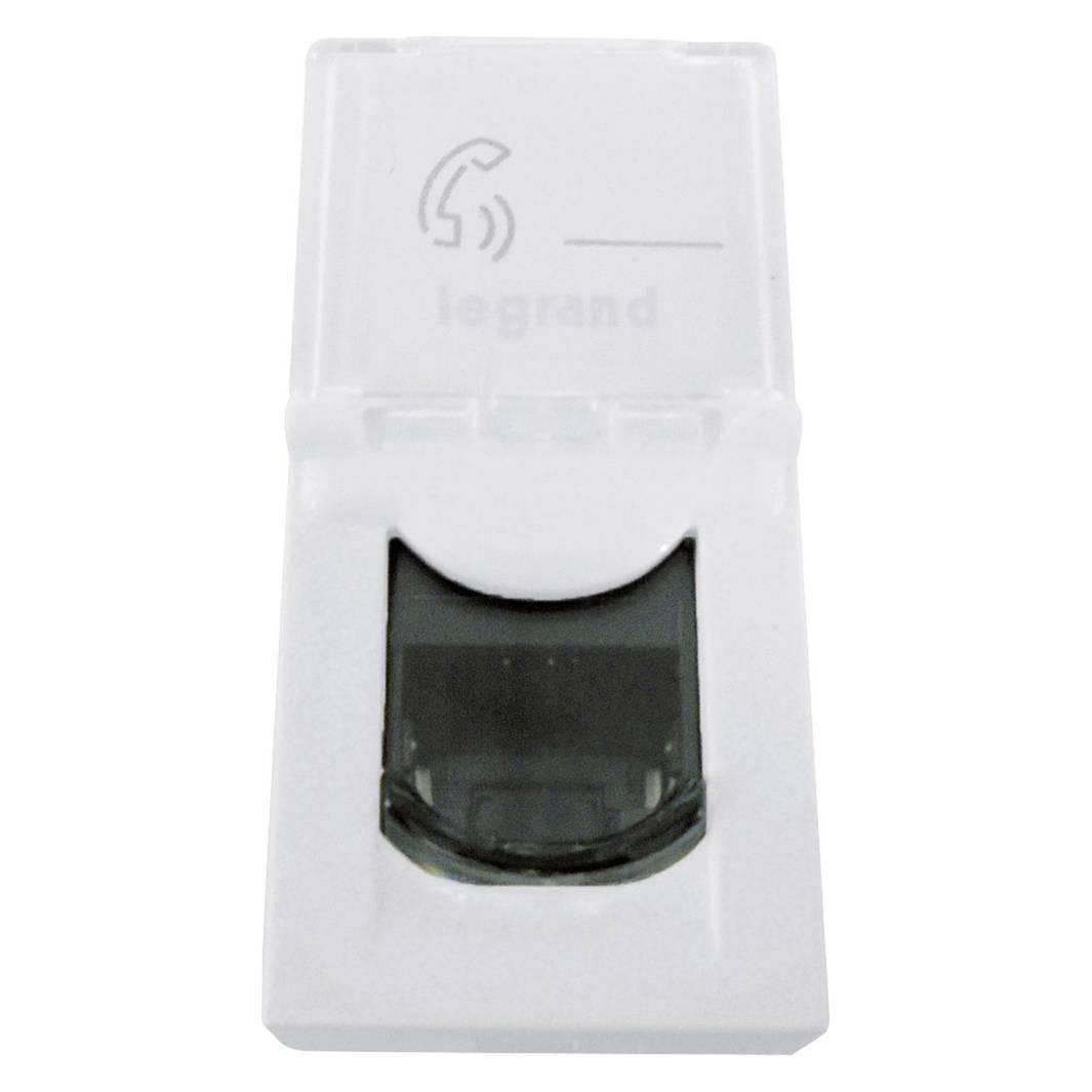 Legrand Einzelsteckdose Rj45 5E Mosaikweiss - 076552 (076552)