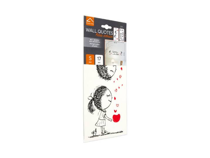 Crearreda Wandsticker Words Uplove 15 × 31 cm
