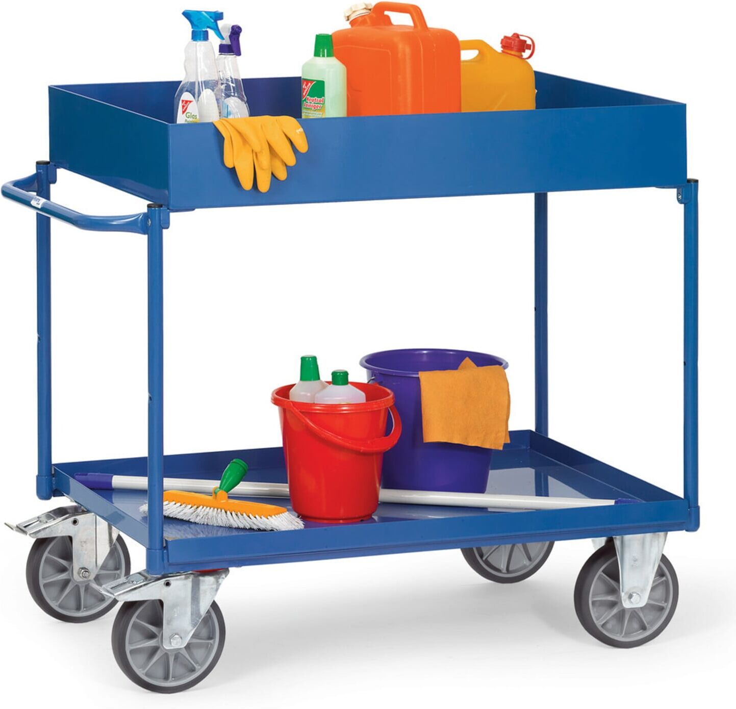 fetra Tischwagen 4840 - Tragkraft 400kg TPE-Reifen)