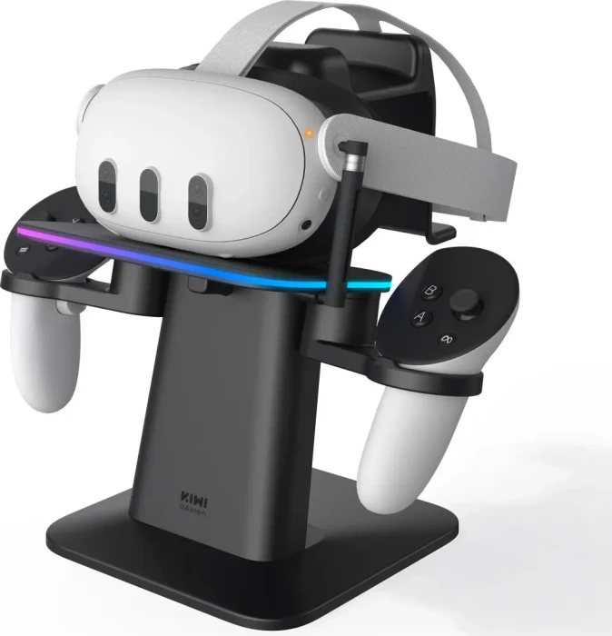 Kiwi Design Meta Quest RGB Vertical Charging Stand