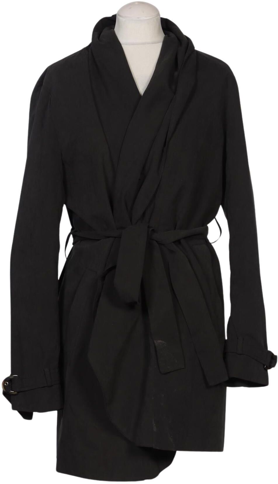 Esprit Damen Mantel, Schwarz, Gr. S, Synthetik - Second Hand