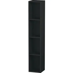 Duravit L-Cube Regalelement LC120504949 18x18cm, 4 Fächer, vertikal, graphit matt