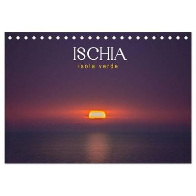 Ischia - Isola verde (Tischkalender 2027 DIN A5 quer), CALVENDO Monatskalender
