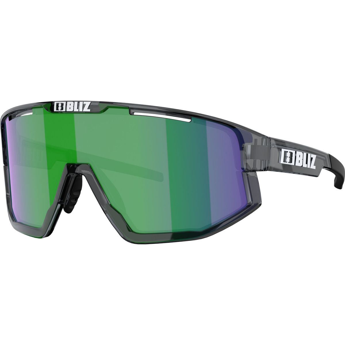 Bliz Fusion Small crystal black brown w green multi (70130325) 0ZB7013-70130325