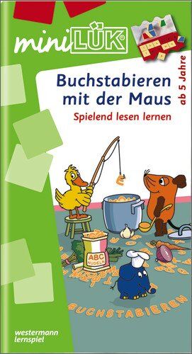miniLÜK: Buchstabieren und Lesen mit der Maus: Spielend lesen lernen für Kinder ab 5 Jahren - Preis vom 02.10.2026 23:42:20 h