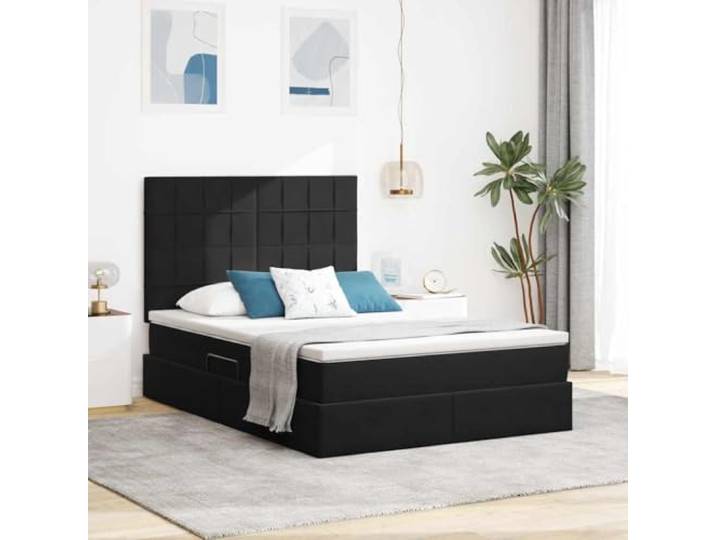 Massives Kiefernholz Bettgestell Modern Minimalistisch 120x200 cm Braun Bettrahmen Wachsbraun 120x200 cm Massives Kiefernholz Bettgestell mit Kopfteil und Lattenrost Stabil
