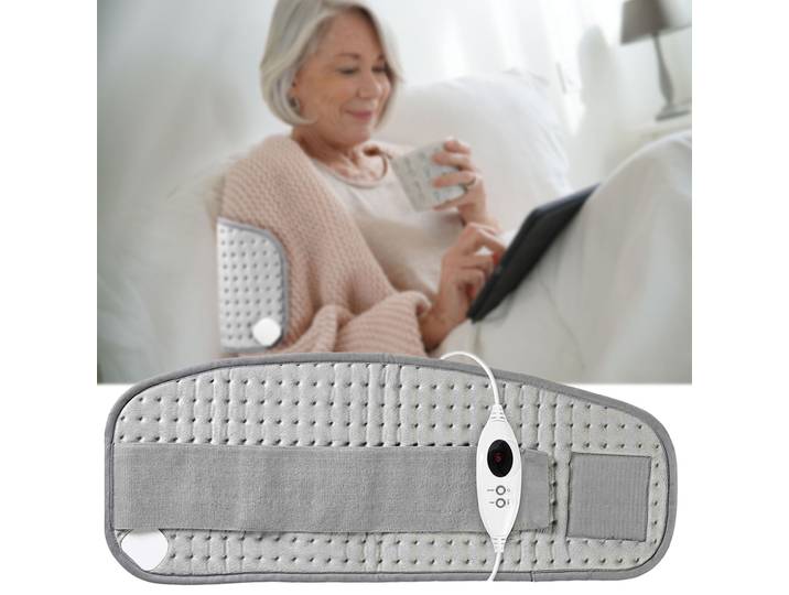 Elektrisches Heizkissen für Bauch und Rücken, Wärmekissen, 69 x 28 cm, 100 Watt